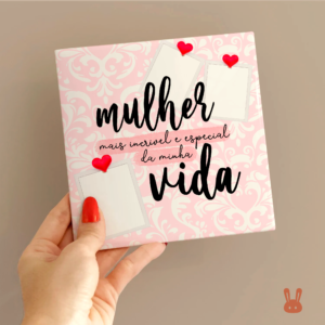 Azulejo – Mulher mais incrível e especial da minha vida